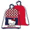 Hello Kitty Red Bow Deluxe sportska torba, torbica za teretanu 45 cm