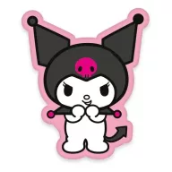 Hello Kitty Kuromi 3D formapárna, díszpárna 40 cm