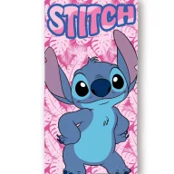   Disney Lilo és Stitch, A csillagkutya Pink Paradise fürdőlepedő, strand törölköző 70x140cm (Fast Dry)