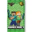 Minecraft Cube World fürdőlepedő, strand törölköző 70x140cm (Fast Dry)