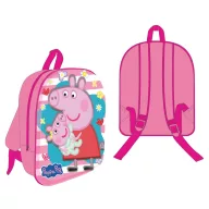 Peppa malac Evie 3D hátizsák, táska 30 cm