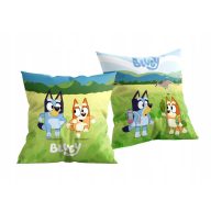 Bluey Sunny Day párna, díszpárna 38x38 cm Velúr