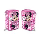 Disney Minnie Lovely Charm napunjena trokatna pernica