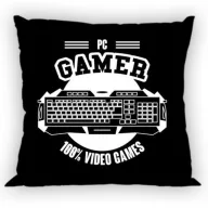 Gamer Black navlaka za jastuk 40x40 cm