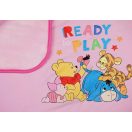 Disney Micimackó plüss babatakaró rózsaszín 70x90cm