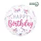 Happy Birthday Bows fólia lufi 46 cm