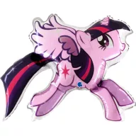 Én kicsi pónim Twilight Sparkle fólia lufi 84 cm