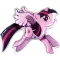 Én kicsi pónim Twilight Sparkle fólia lufi 84 cm