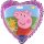 Peppa malac Teddy fólia lufi 46 cm