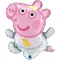 Peppa malac Evie fólia lufi 58 cm