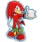 Sonic a sündisznó Knuckles fólia lufi 66 cm