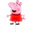 Peppa malac Red mini fólia lufi 35 cm (WP)
