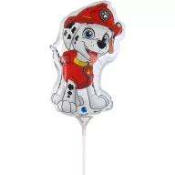 Mancs Őrjárat Marshall mini fólia lufi 35 cm (WP)