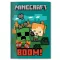 Minecraft Boom B/5 vonalas füzet 40 lapos