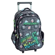   Minecraft Metro Art Blast gurulós iskolatáska, táska 46 cm