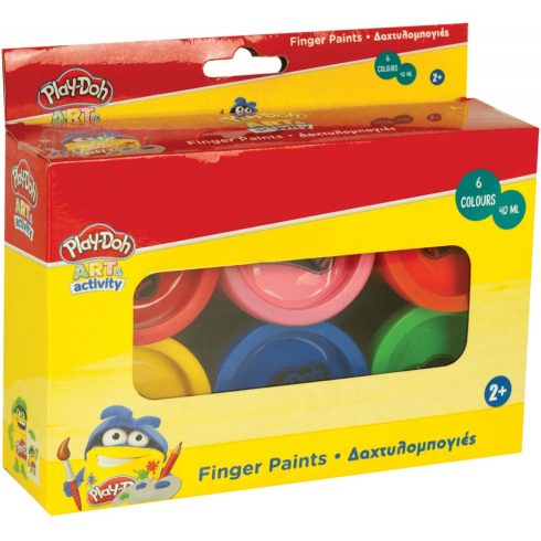 Play-Doh ujjfesték 6 db-os