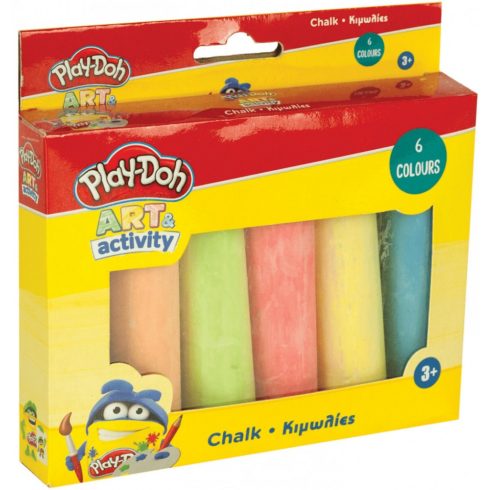 Play-Doh színes art jumbo kréta 6 db-os