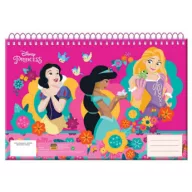 Disney Princeze Spring A/4 spiralni skicirka, 30 listova