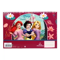   Disney Princeze Strong A/4 spiralna skica bilježnica, 30 listova