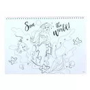 Disney Princeze Your World A/4 spiralna skic-žbuka s 40 listova s naljepnicama