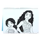 Disney Vaiana Together Again A/4 spiralni skic blok sa 40 listova s naljepnicom