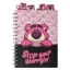 Disney Játékháború Lotso Jam A5 notesz, jegyzetfüzet regiszterekkel
