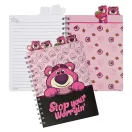 Disney Játékháború Lotso Jam A5 notesz, jegyzetfüzet regiszterekkel