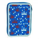 Psići u ophodnji Knights punjena pernica s 2 kata