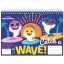 Baby Shark Wave A/4 spiralni blok za skiciranje s 30 listova