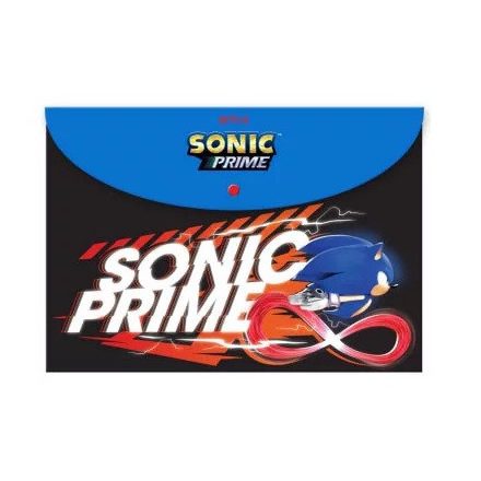 Sonic a sündisznó A/4 irattartó tasak (fekete)