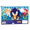 Sonic a sündisznó Trio A/4 spirál vázlatfüzet, 30 lapos