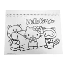 Hello Kitty World A/4 spirál vázlatfüzet 40 lapos matricával