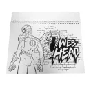 Pókember Miles Morales A/4 spirál vázlatfüzet 40 lapos matricával