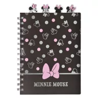   Disney Minnie Love Your Life A5 notesz, jegyzetfüzet regiszterekkel
