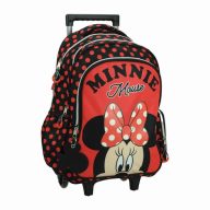 Disney Minnie Red Dots kolica školska torba, torba 46 cm