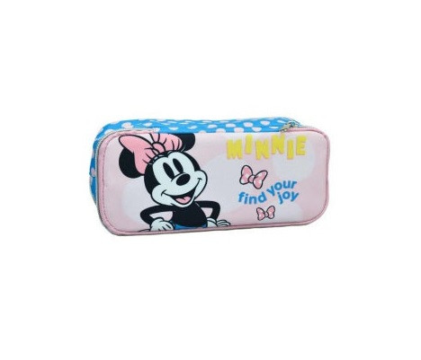 Disney Minnie Joy 2 rekeszes tolltartó 26 cm