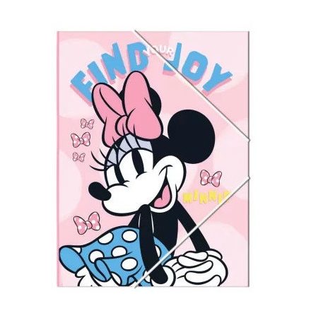 Disney Minnie gumis mappa A/4 masni