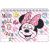 Disney Minnie A/4 spirál vázlatfüzet 30 lapos csíkos