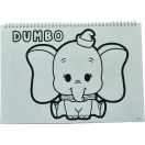 Disney Animals Klasična A/4 spiralna skicarka s 40 stranica s naljepnicama