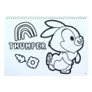 Disney Love Classics A/4 spiralni blok za skiciranje s 40 listova s naljepnicama