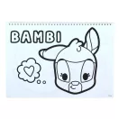 Disney Love Classics A/4 spiralni blok za skiciranje s 40 listova s naljepnicama