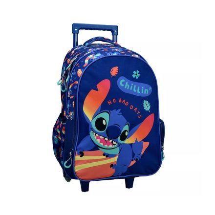 Lilo és Stitch, A csillagkutya gurulós iskolatáska, kék 46 cm