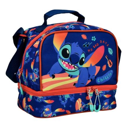 Lilo és Stitch A csillagkutya thermo uzsonnás táska 21 cm (Chillin)