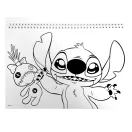 Disney Lilo és Stitch, A csillagkutya Universe A/4 spirál vázlatfüzet 40 lapos matricával