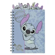   Disney Lilo és Stitch, A csillagkutya Brush It Out A5 notesz, jegyzetfüzet regiszterekkel