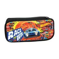Hot Wheels Race to Win 2 rekeszes tolltartó 23,5 cm