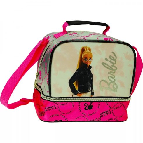 Barbie thermo uzsonnás táska pink 21cm