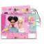 Barbie Happy Thoughts A/4 spiralna skica s 40 listova sa naljepnicama