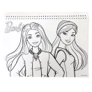 Barbie Paints Spiralna skicirka A/4 s 40 listova i naljepnicama