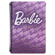 Barbie Purple B/5 vonalas spirál füzet 70 lapos